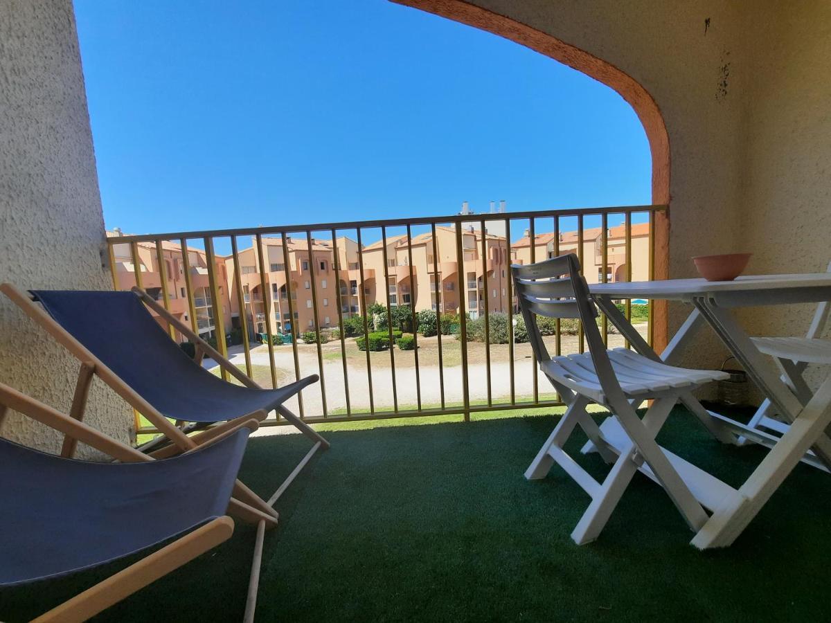 Ferienwohnung Studio Vue Sur Mer Le Barcarès Exterior foto
