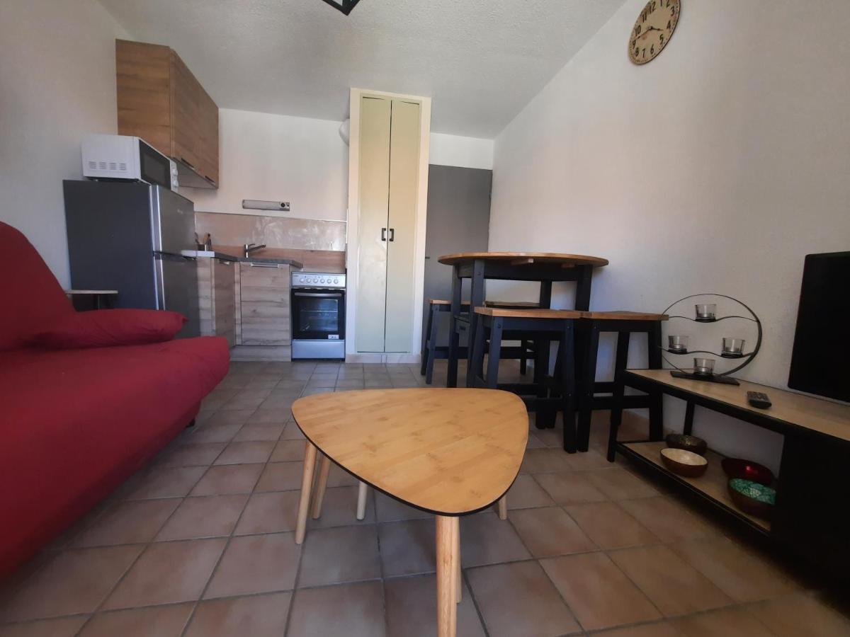 Ferienwohnung Studio Vue Sur Mer Le Barcarès Exterior foto