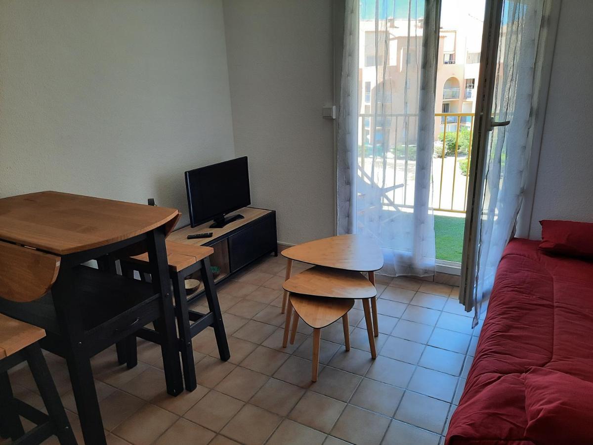 Ferienwohnung Studio Vue Sur Mer Le Barcarès Exterior foto