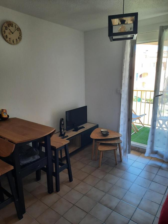 Ferienwohnung Studio Vue Sur Mer Le Barcarès Exterior foto